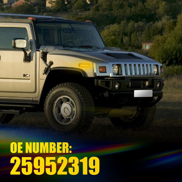 LED Side Marker Light for Hummer H2 2003-2009, Front