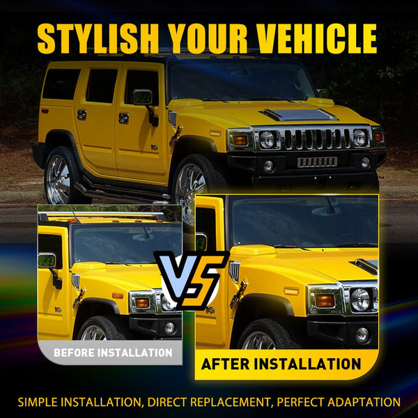 LED Side Marker Light for Hummer H2 2003-2009, Front