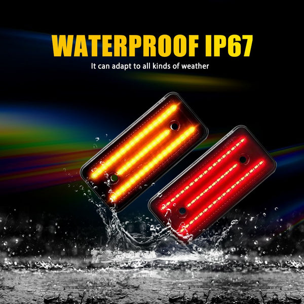 LED Side Marker Light for Mercedes-Benz G-Class W463 G500 1999-2014, Front & Rear