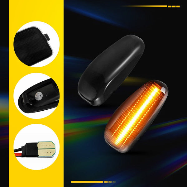 LED Side Marker Light for Mercedes Sprinter W901 1995-2006, Amber, Turn Signal
