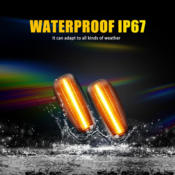 LED Side Marker Light for Mercedes Sprinter W901 1995-2006, Amber, Turn Signal