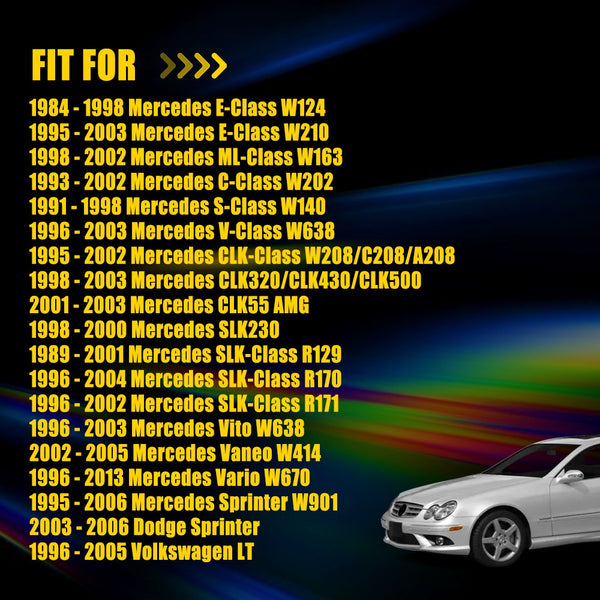 LED Side Marker Light for Mercedes Sprinter W901 1995-2006, Amber, Turn Signal