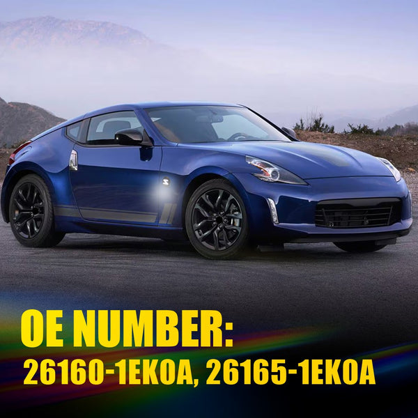 LED Side Marker Light for Nissan 350Z/370Z 2003-2020, Sequential, White