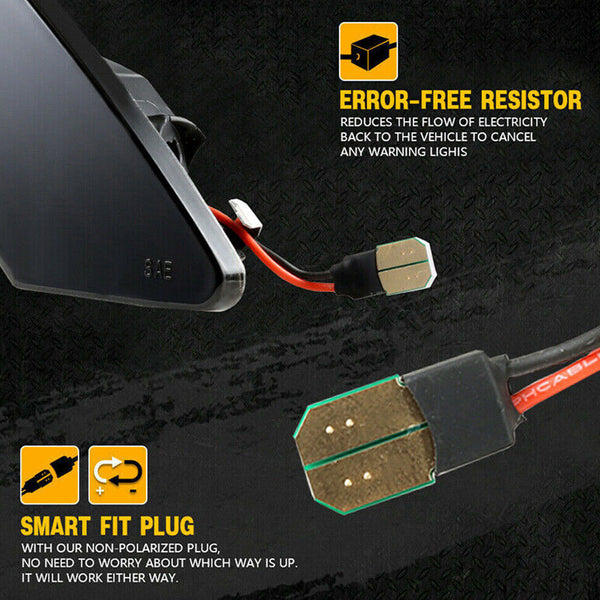 LED Side Marker Light for Subaru BRZ 2013-2020, White, Rear