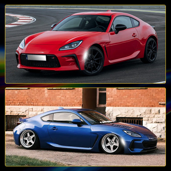 LED Side Marker Light for Subaru BRZ/Toyota GR86 2022-2025, Smoked Lens, White