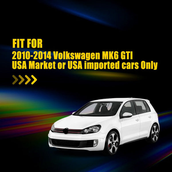 LED Side Marker Light for Volkswagen MK6 GTI 2010-2014, Smoked Lens, White, Front