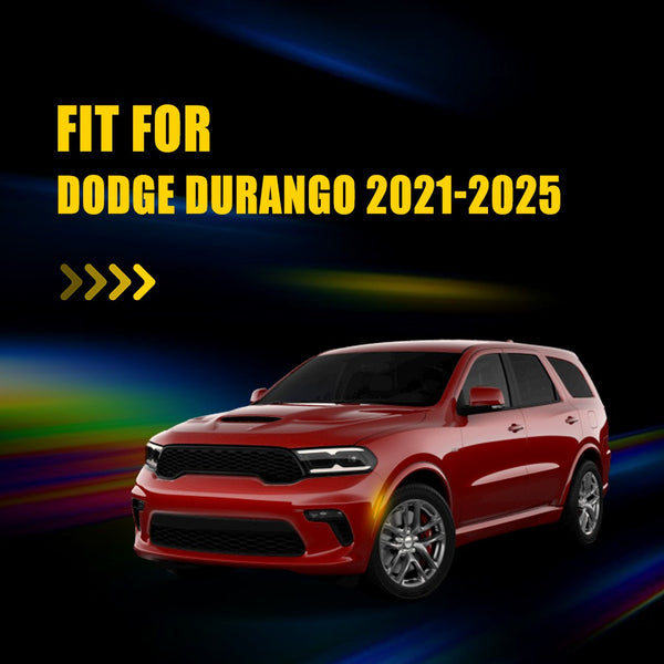 LED Side Marker Light Front Bumper for Dodge Durango 2021-2025, Smoked Lens, Amber