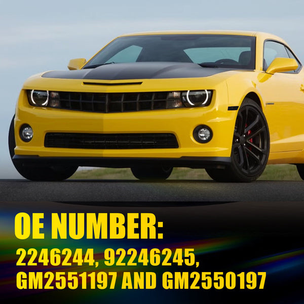 LED Side Marker Light Front for Chevrolet Camaro 2010-2015, Smoked Lens, Front Only