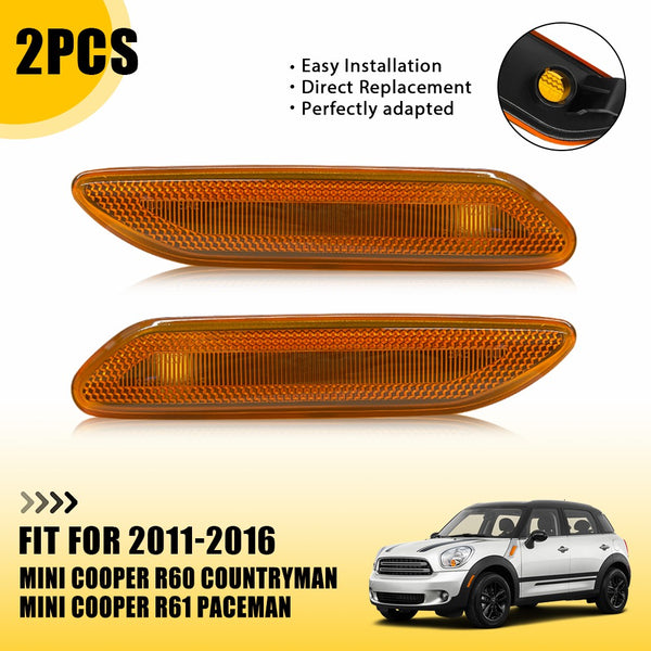 LED Side Marker Light Front for MINI Cooper Countryman R60 Paceman R61 2011-2016