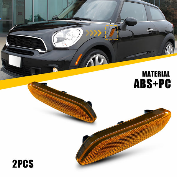 LED Side Marker Light Front for MINI Cooper Countryman R60 Paceman R61 2011-2016