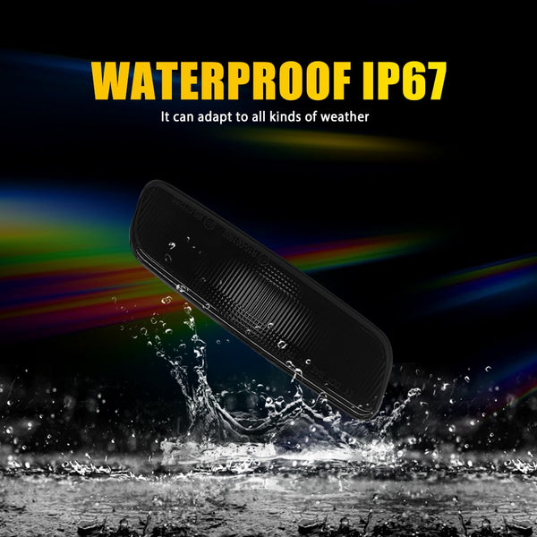 LED Side Marker Light Front Parking for Lexus GS430/IS300 2001-2005, Smoked Lens