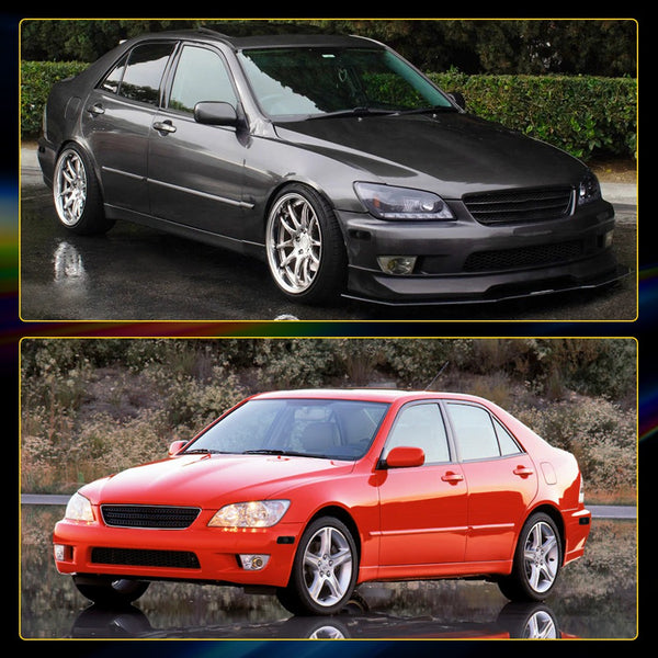 LED Side Marker Light Front Parking for Lexus GS430/IS300 2001-2005, Smoked Lens