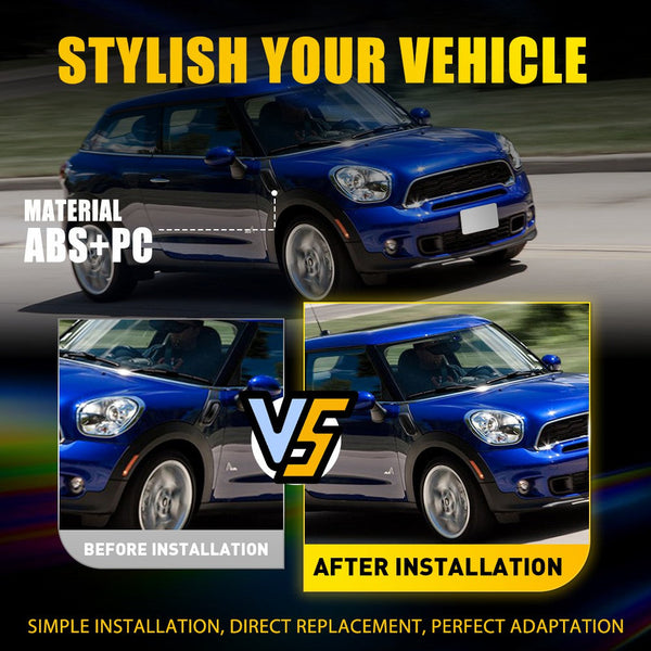 LED Side Marker Light Front Smoked for MINI Countryman R60 R61 2011-2016