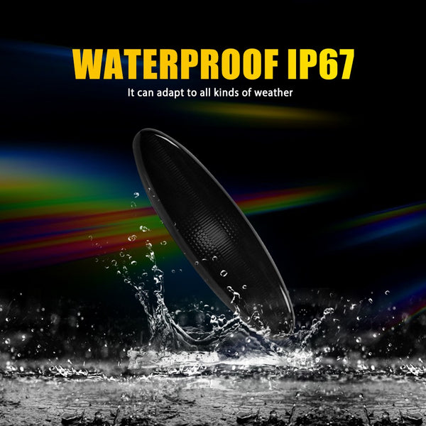 LED Side Marker Light Rear for Chevrolet Corvette C5 1997-2004, With T10 Bulbs