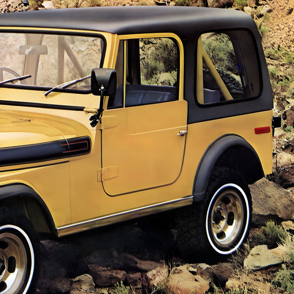 LED Side Marker Light Rear for Jeep CJ5/CJ6/CJ7/CJ8/Wagoneer J10/J20, Red