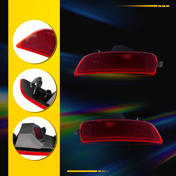 LED Side Marker Light Rear for Mazda MX-5 Miata 2016-2023, Red, Pair