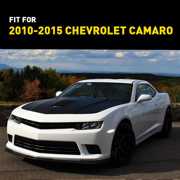 LED Side Marker Light Reflector for Chevrolet Camaro 2010-2015, Clear Lens, Front