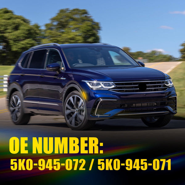 LED Side Marker Light Reflector for Volkswagen Tiguan 2018-2023, Front L&R, Bumper