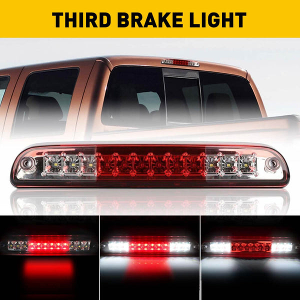 LED Third Brake Light Red Shell For Ford Ranger, Explorer, F-Series SD Models, Mazda B-Series