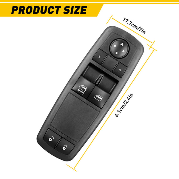 Master Power Window Switch for 2008-2011 Dodge Grand Caravan, Chrysler Town & Country 8+8 Pin