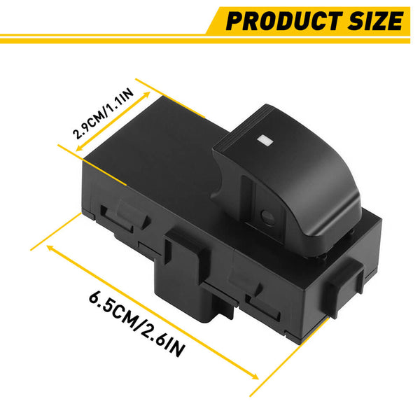 Power Window Switch For Chevrolet, GMC, Buick Lucerne Models 8 Pin (Passenger Side/ Rear Side)