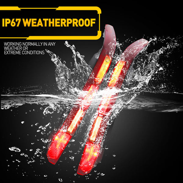 Rear Bumper Light w/Halogen Bulb Fits 2016-2020 Audi Q7 - US Version / With 5 Holes