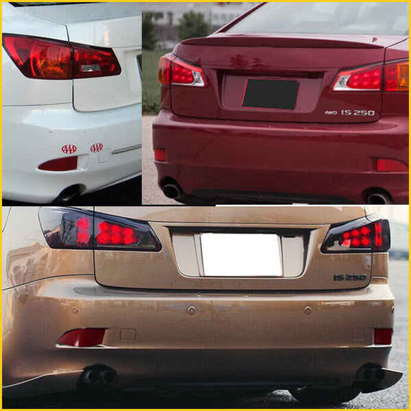 Rear Bumper Reflector for 2006-2013 Lexus IS250 IS350 Left+Right Side