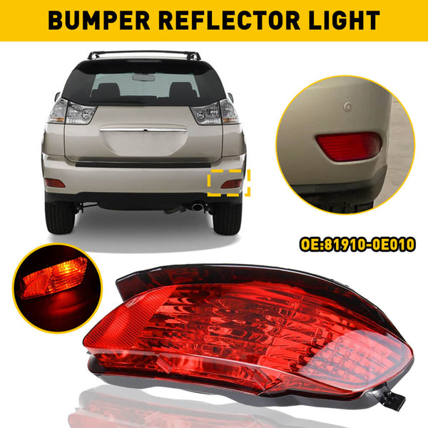 Rear Bumper Reflector Side Marker Light for 2004-2006 Lexus RX330, 2007-2009 Lexus RX350