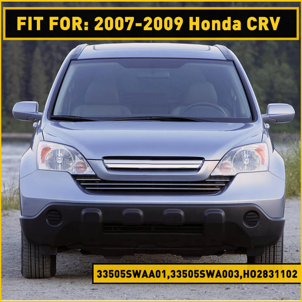 Red Rear Bumper Reflector Lamp Case Compatible with 2007-2009 Honda CRV