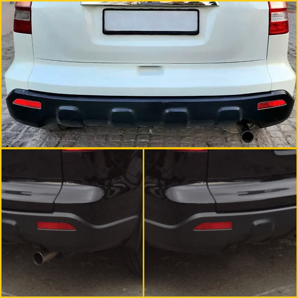 Red Rear Bumper Reflector Lamp Case Compatible with 2007-2009 Honda CRV