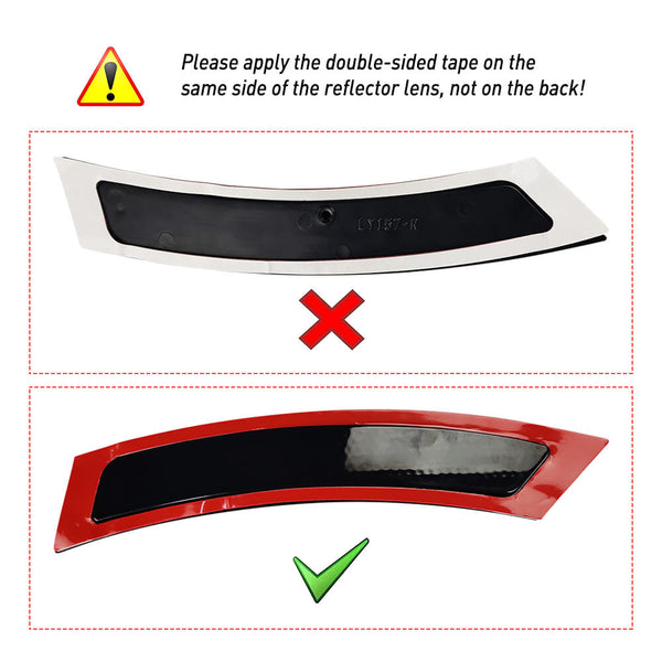 Smoked Front Bumper Reflector Side Marker Fits 2007-2013 BMW 3 Series E92 E93