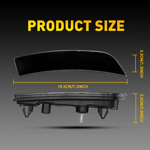 Smoked Len LED Side Marker Light for 2022-2024 Toyota GR86 ZN8 & Subaru BRZ ZD8