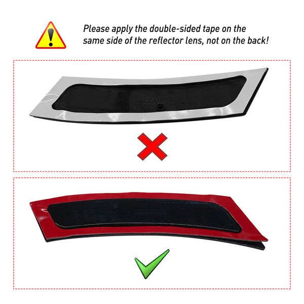 Smoked Sequential Bumper Reflector Side Marker Light for BMW 5 Series F10 2011-2016, Front Fender