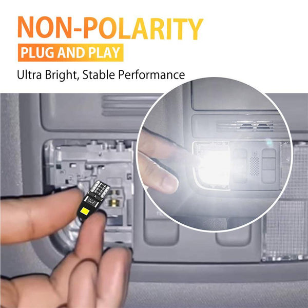 194 168 2825 LED Bulbs, Widely Used as License Plate Lights Car Truck Interior Dome Map Door Courtesy Marker
