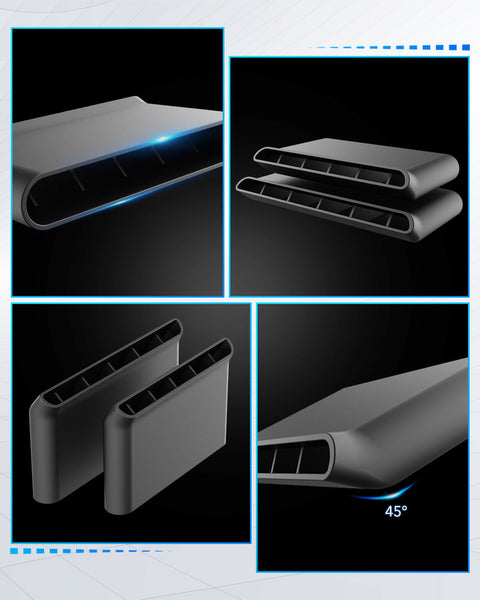 2014-2018 Silverado and Sierra Rear AC Air Vent Deflectors