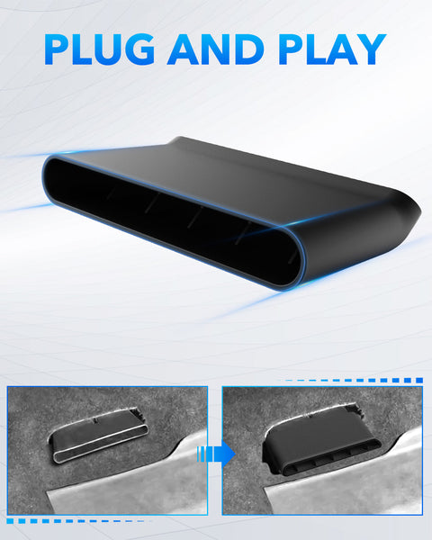 2014-2018 Silverado and Sierra Rear AC Air Vent Deflectors