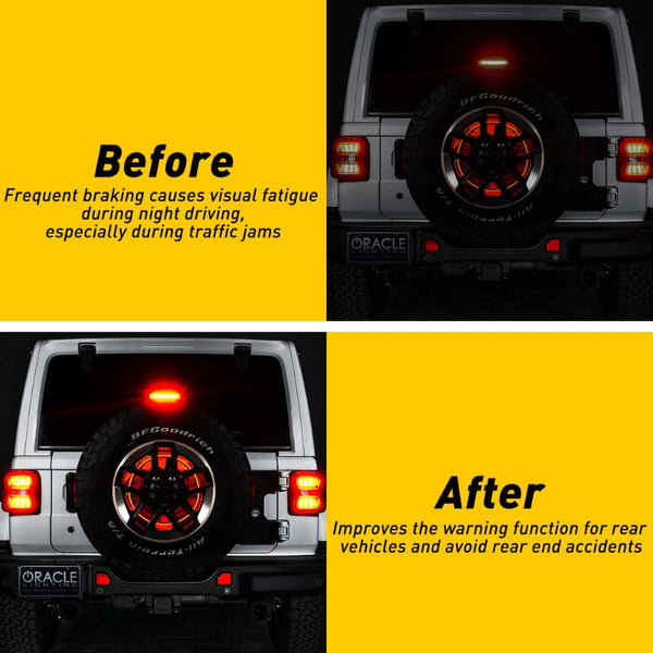 4 PCS LED Flash Strobe Controller for Brake Tail Stop Light