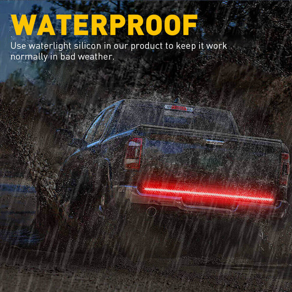 60inch/48inch Single Row LED Tailgate Light Bar for Universal Truck