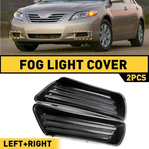 A Pair of Fog Light Cover Set Replacement for 2007-2009 Toyota Camry