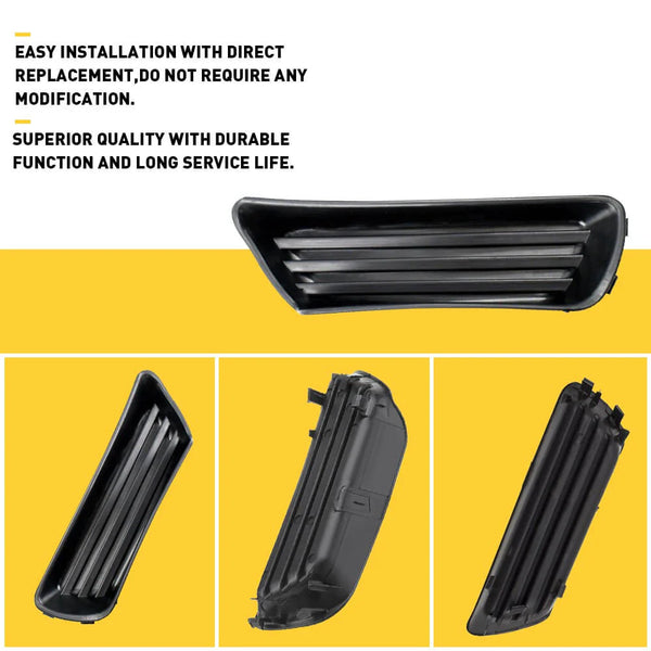 A Pair of Fog Light Cover Set Replacement for 2007-2009 Toyota Camry