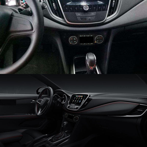 AC/Radio Dash Button Repair Kit, Car Button Decals - Best for Fixing Ruined Faded Buttons Sticker Replacement Fits Chevrolet Models