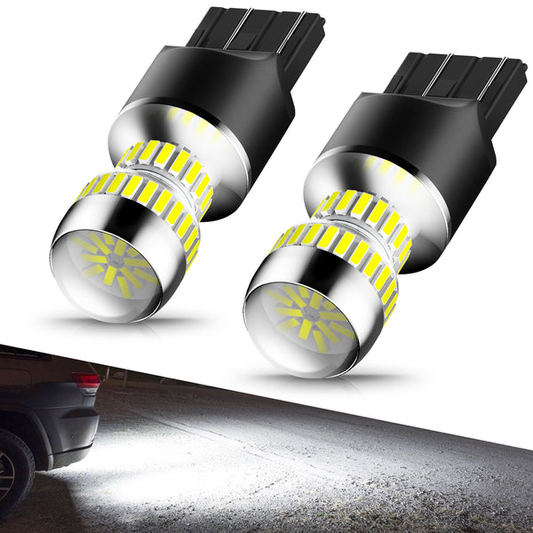 AUXITO 2600 Lumens 7440 7443 LED Bulbs T20 7441 7444 LED Light Bulb for Backup Reverse Light