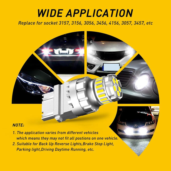 AUXITO 3156 3157 LED Bulb for Back Up Reverse Light, Tail Light
