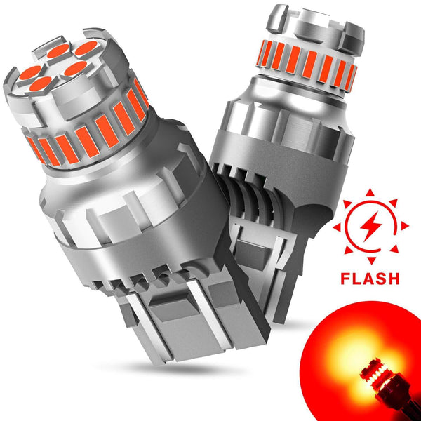 AUXITO 7443 Red LED Brake Tail Light Bulbs