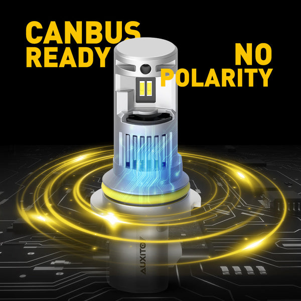 AUXITO 9004/HB1 LED Headlight Bulbs 100W 20000LM 6000K White