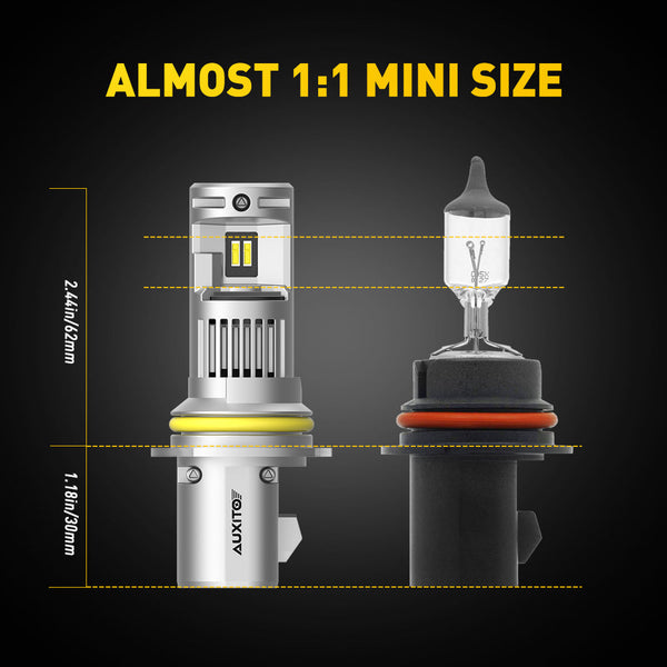 AUXITO 9004 LED Bulb 100W 20000LM 6000K White