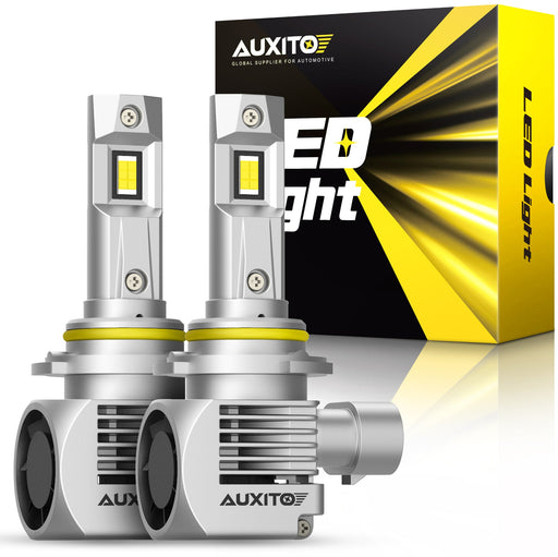 AUXITO 9006 LED Bulb HB4 Headlight Bulbs 100W 20000lm Per Set 6000K Cool White