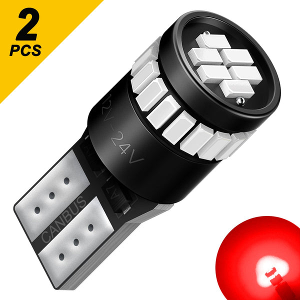 AUXITO Brilliant Red 194 LED Bulbs