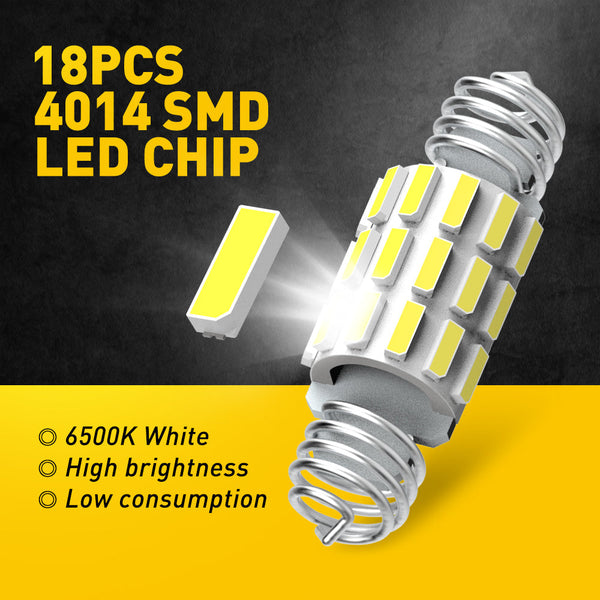 AUXITO Festoon Retractable DE3175 DE3021 LED Bulbs Error Free Extremely Bright