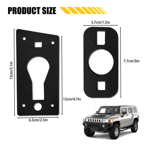 Fit for 03-09 Hummer H2 and 05-09 H2 SUT Roof Light Gaskets Anti-Leak Seal 10pcs